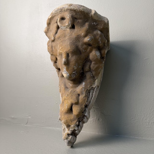 Historic Architectural Ornament with Female Head, Kingdom of Hungary, Romania, 1900s For Sale - Image 15 of 15