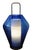 Contemporary Barovier & Toso - Blue Lanterna Lamp by Barovier & Toso For Sale - Image 3 of 5