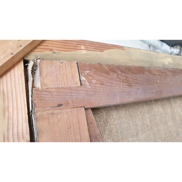 Two oil on canvas paintings, 18th century, depicting 2 of Saint Vincent Ferrier's miracles: the healing of a wounded man...