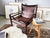 Mid-Century Modern Leather Safari Chair in Brown Buffalo by Arne Norell, 1950s For Sale - Image 13 of 14