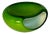 Model Smile Green and White Glass Tools Fruit / Candy Bowl by Claus Jensen & Henrik Holbæk for Evasolo For Sale