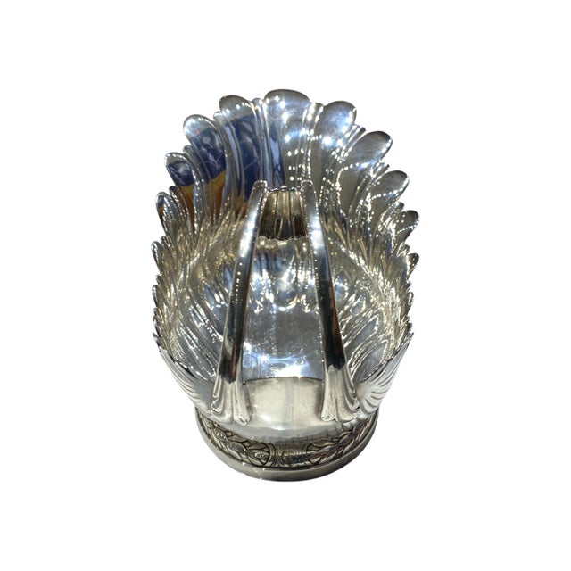 Stunning Metropolitan Museum of Art Silver Plate Reproduction of a Gravy Sauce Boat by Pierre-Adrien Dachery For Sale - Image 4 of 16