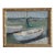 Beautiful Framed Original Acrylic on Board ‘Sailboat Harbor’ For Sale
