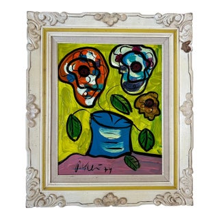 Abstract Flowers, Peter Keil, 1974 For Sale