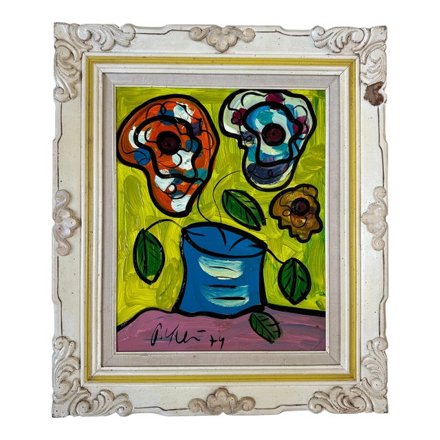 Abstract Flowers, Peter Keil, 1974 For Sale