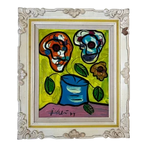 Original Peter Keil Painting Framed
