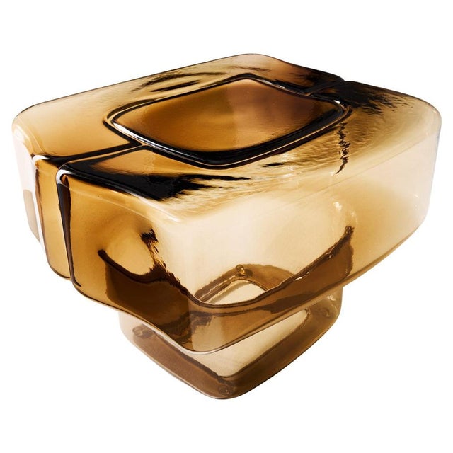 Fluid Joinery Glass Side Tables by Linde Freya Tangelder for Cassina, Set of 3 For Sale - Image 3 of 18