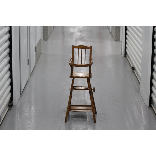 Wooden Doll High Chair, 1970s For Sale - Image 9 of 18