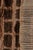 Textile Hand Knotted Vintage Tulu Rug Beige Brown Shag Pile Geometric Pattern For Sale - Image 7 of 8
