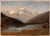 Louis Gianoli, Mountain Lake with Snow-Capped Peak, 1890s-1910s, Oil on Board For Sale - Image 9 of 15