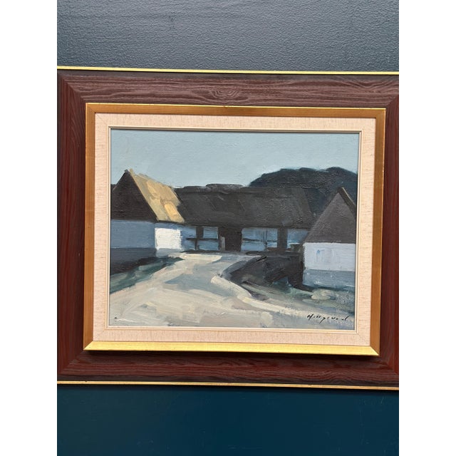 Bengt Hillgrund, Skånegård, 1960s, Oil on Canvas, Framed For Sale - Image 10 of 18