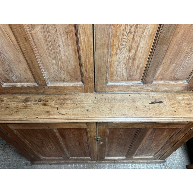 19th Century Pine School Cabinet For Sale - Image 11 of 12
