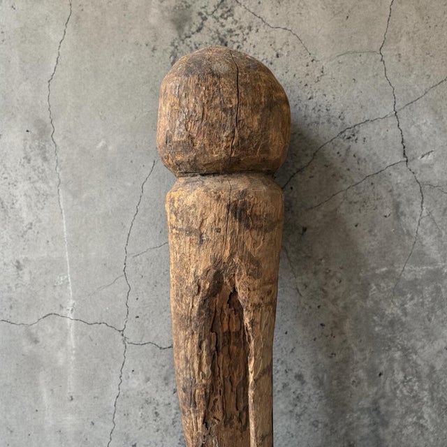 African Abstracted Figural Ancestor Sculpture For Sale - Image 4 of 8