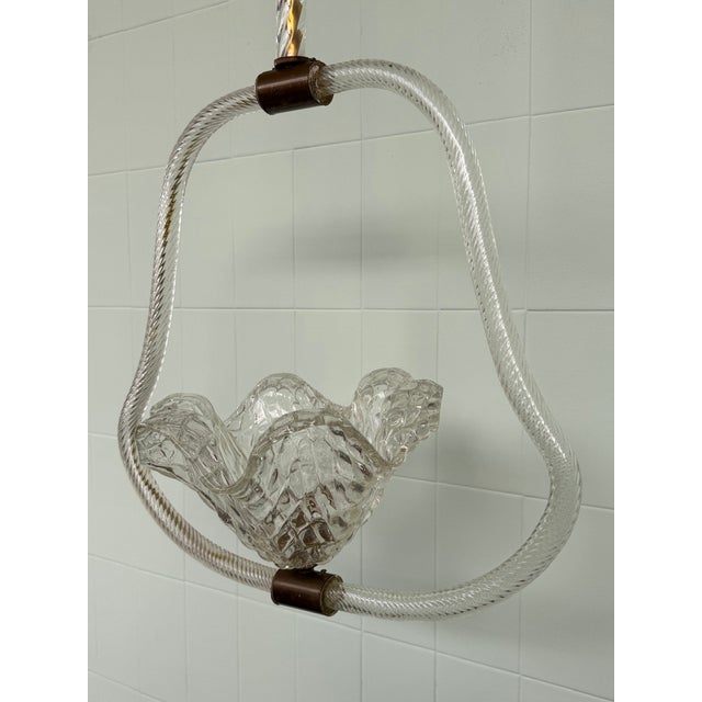 Murano Glass Pendant from Barovier & Toso, 1950s For Sale - Image 11 of 13
