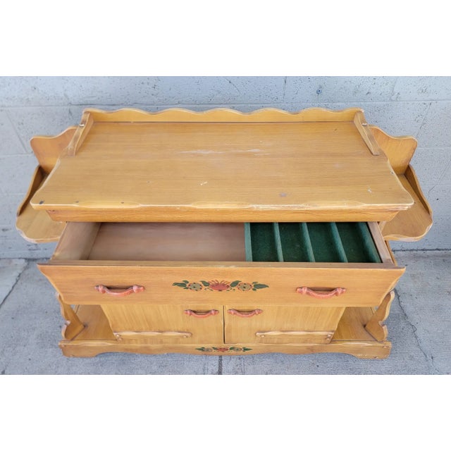 Monterey Rancho Style Buffet / Credenza by La-Fiesta Circa. 1930's For Sale - Image 13 of 15