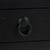 Early 21st Century Darlyn Scalloped 1 Drawer Accent Table in Matte Black For Sale - Image 5 of 9