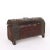Brown Vintage Wooden Travel Box For Sale - Image 8 of 8