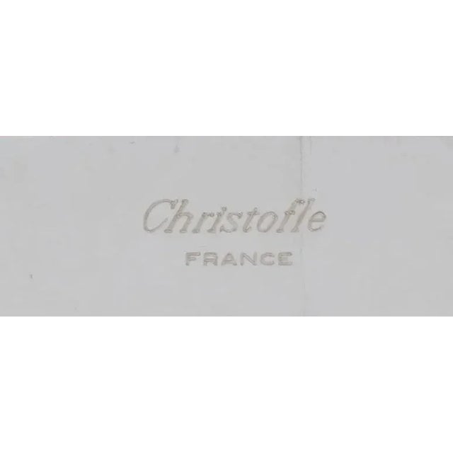 Art Deco Late 20th Century Christofle Triade Gold Flatware Service for 8 - Set of 40 For Sale - Image 3 of 5