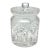 Vintage Waterford Crystal Biscuit Barrel Lismore Pattern Storage Jar With Lid For Sale