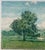 Allan Marsh Landscape Watercolor Monotype Painting - Montgomery College Phillips For Sale - Image 9 of 12