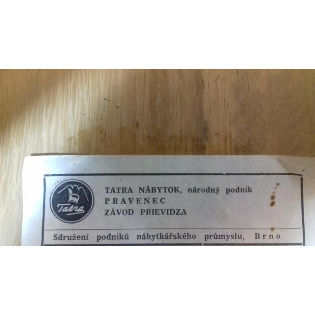 Vintage Furniture by Tatra Redule, 1960s, Set of 8 For Sale - Image 12 of 14