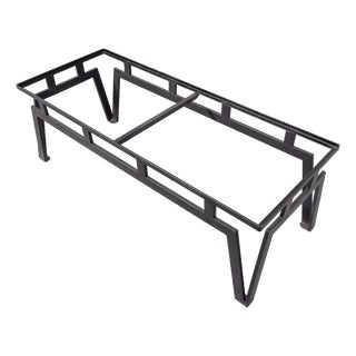1950s Walter Lamb for Pacific Iron Architectural Coffee Table Frame, Attributed For Sale