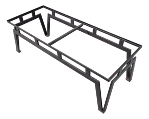 1950s Walter Lamb for Pacific Iron Architectural Coffee Table Frame, Attributed