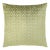 The House Of Scalamandré Petal Velvet Square Pillow In Leaf For Sale