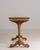 1900-1909 France Weathered Honey Oak Carved Oak Console Table For Sale - Image 9 of 10