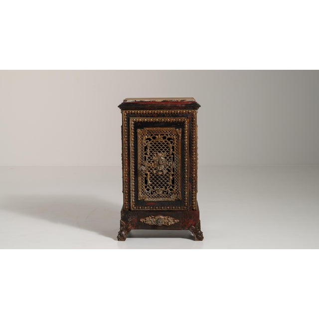 19th Century Victorian Brown Wood China & Display Cabinets For Sale - Image 13 of 16