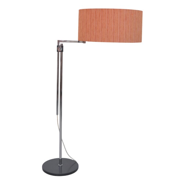 Height-Adjustable Floor Lamp from Kaiser Leuchten, 1960s For Sale