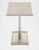 Modern Textured Nickel Cocktail Table _ John Richard Collection For Sale - Image 3 of 5