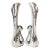 Vintage Silverplate Swan Bud Vases, Sculptural Pair For Sale