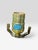 1970s Gregory Van Pelt Style Corrugated Cardboard Sculptural Table Lamp For Sale - Image 10 of 12