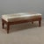 Antique French Louis XVI Style Mahogany Upholstered Bench For Sale - Image 11 of 15