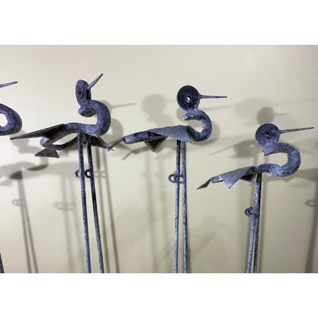 Contemporary Industrial Bird Sculpture For Sale - Image 3 of 12