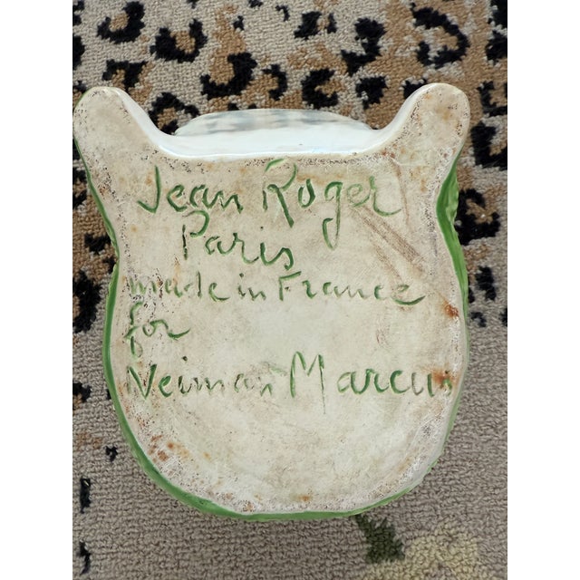 Vintage Jean Rogers Signed Hobnail Frog For Sale - Image 4 of 7