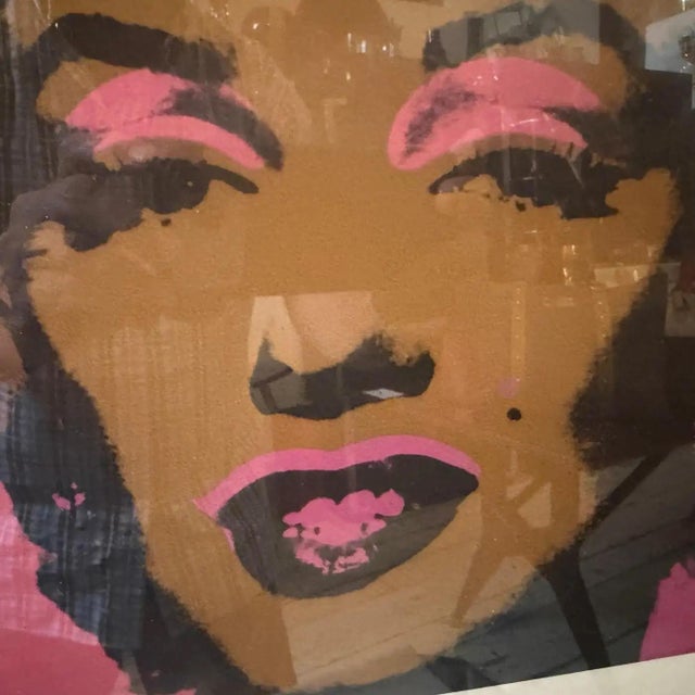 2010s A 21st Century Framed Pop Art Marylin Monroe 65/100 Lithography by Andy Warhol For Sale - Image 5 of 12