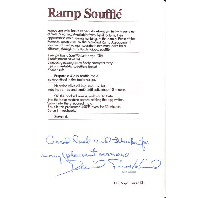 White "The Four Seasons: 250 Original Recipes" 1980 Margittai, Tom & Kovi, Paul For Sale - Image 8 of 11