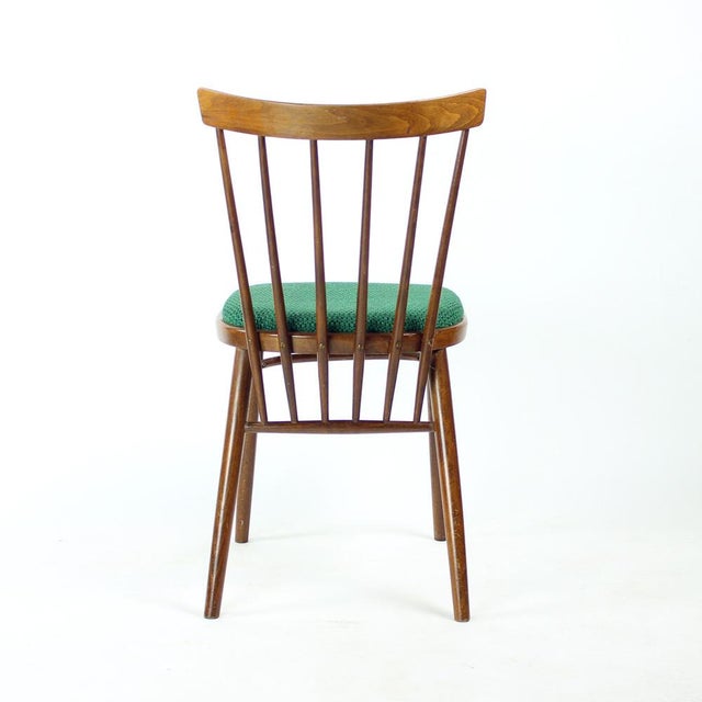 Wood Dining Chairs by Tatra, Czechoslovakia, 1960s, Set of 4 For Sale - Image 7 of 14