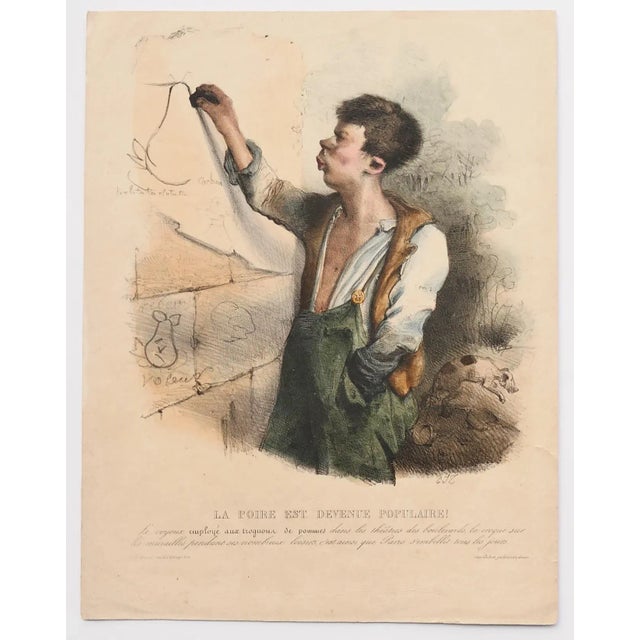 Foetus Politiques Morts-Nés is an original lithograph, realized by Charles Joseph Traviès in 1834, plate 441 from...