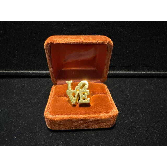 Love Ring from Robert Indiana, 1970s For Sale - Image 6 of 8