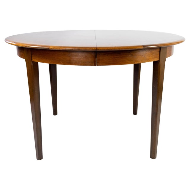 Danish Dining Table in Rosewood with Extension Plates, 1960s For Sale - Image 11 of 11