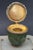 Asian Antique 1930s Art Deco Inkwell by Farmer With Jade and Carnelian For Sale - Image 3 of 5