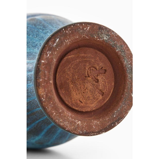 Vase in Ceramic by Wilhelm Kåge, 1950s For Sale - Image 4 of 7