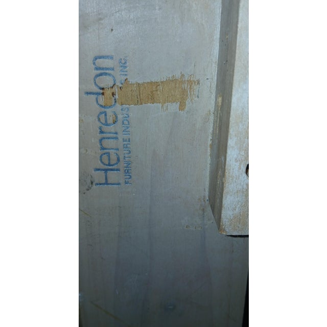 Wood 1980s Henredon Clover Shaped Cabinet Accent Table or Side Table For Sale - Image 7 of 7