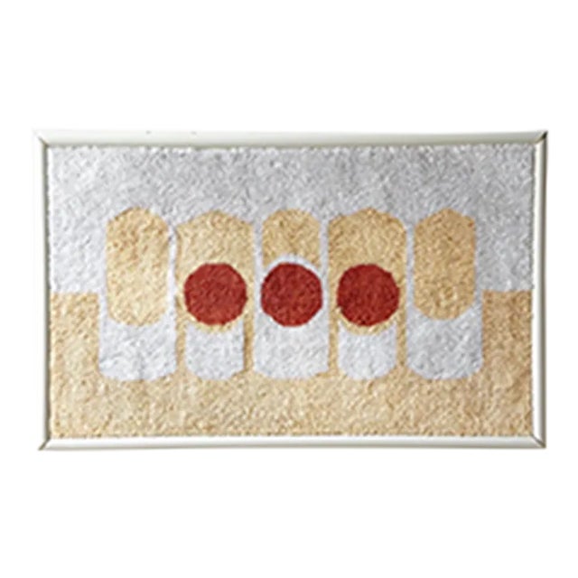 Mid Century Modern Fabric Art For Sale