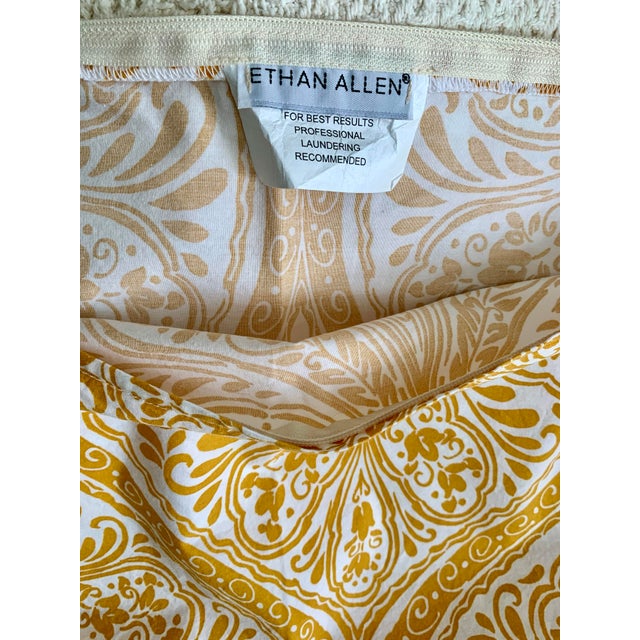 Discontinued Ethan Allen pillow Sham In Saffron | Eastern Accents 19” x 24”/ a pair Ethan Allen Tailored pillow sham 19” x...