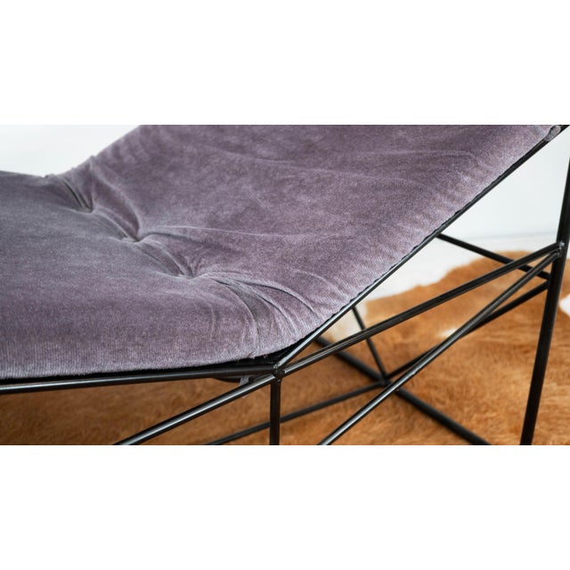 1980s Attributed to Paolo Passerini Chaise Lounge for Uvet Dimensione For Sale - Image 11 of 18