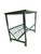 Mid-Century Hollywood Regency Emerald Green Lacquered Bamboo & Rattan Side Table For Sale - Image 4 of 8